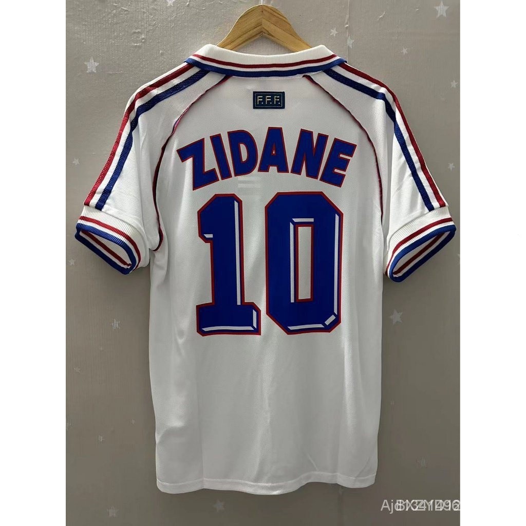 1998 ZIDANE HENRY Camisa Retro De Alta Qualidade T-shirt Personalizado Para O Futebol Camisetas Retro IJYB