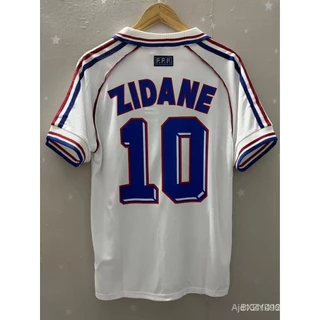 1998 ZIDANE HENRY Camisa Retro De Alta Qualidade T-shirt Personalizado Para O Futebol Camisetas Retro IJYB