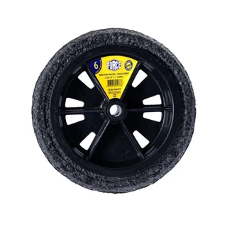 Roda Pneu Macico Force Boracha Expandida 2.5X8X1 26mm linha Garden em Oferta na Shopee