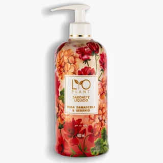 Mahogany Lyoplant Rosa Damascena e Geranio - Sabonete Liquido 600ml