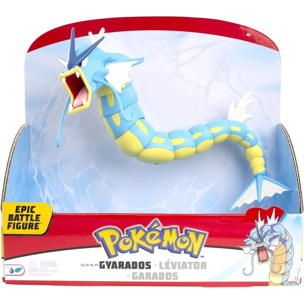 Boneco Gyarados De Batalha Épico De 15cm Pokémon Sunny 3270