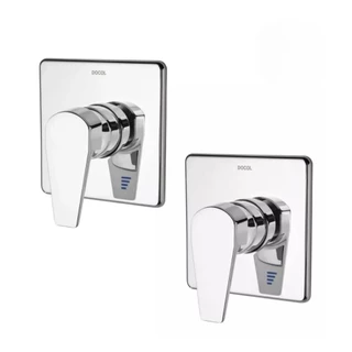 Kit 2 Acabamento Monocomando Para Chuveiro E Ducha Higiênica Lift 1/2" Cromada Docol em Oferta na Shopee