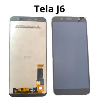 Frontal Display Tela J6 Touch Incell