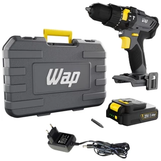 Furadeira Parafusadeira de impacto 3/8" a bateria 21V com maleta - K21 ID01 Wap
