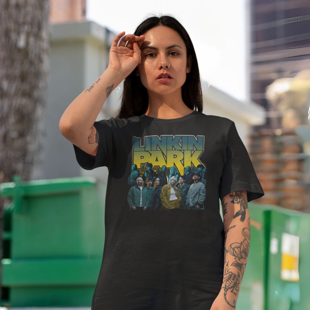 雑誌で紹介された Camiseta Linkin Park From Zero World Tour Brasil Integrantes ミュージシャン