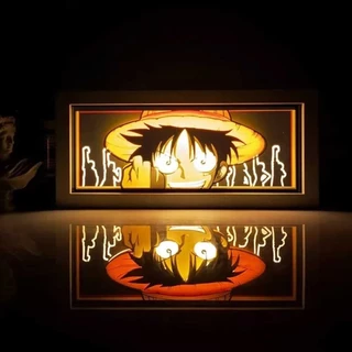 One Piece Luffy LED Light Box Cartoon Anime lightbox Manga 3D Lamp gift
