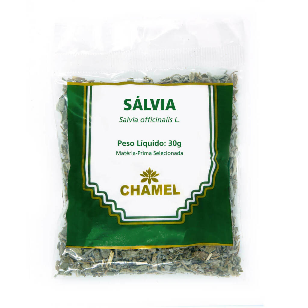 Pacote de Chá de Salvia 30g Chamel | Shopee Brasil