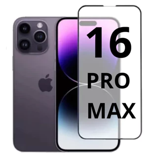 KIT 10 PELICULA DE VIDRO 3D PARA CELULAR IPHONE 16 16 PRO 16 PLUS 16 PRO MAX