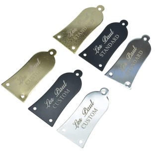 KAISH Metal 3 Buracos Guitarra Truss Rod Capa Personalizado/Padrão Impressão Ferro Para Epiphone LP/SG