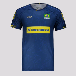 Camisa Volt Brasil Vôlei CBV 2025 Marinho