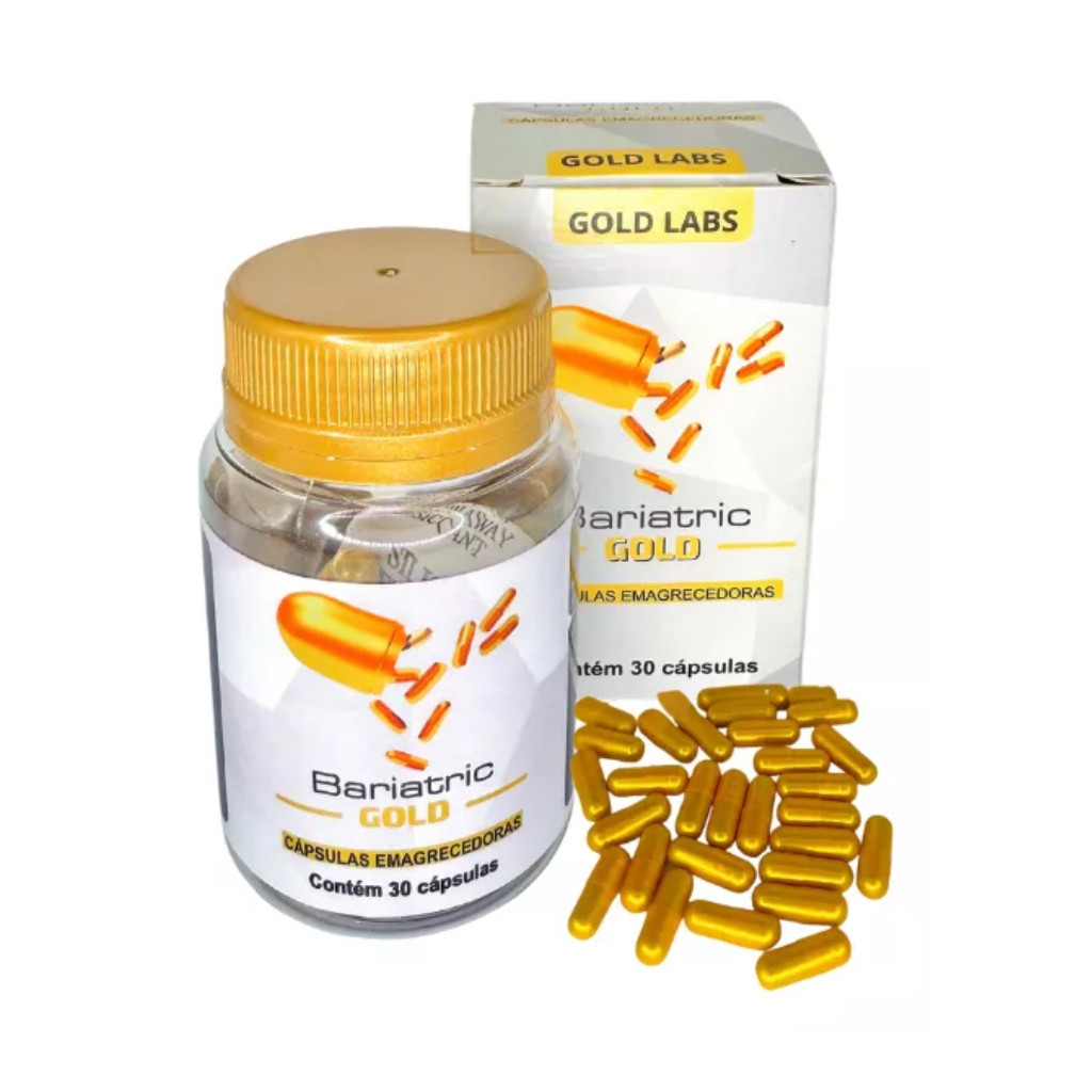 Bariatric Gold Original 750mg 30 Cápsulas Linha Premium Suplemento