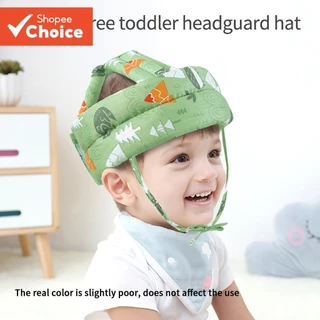 Conjunto De Joelheiras Protetoras De Cabeça De Bebê Com Acolchoamento Anticolisão Para Rastejar , Caminhar E Capa De Soq em Oferta na Shopee