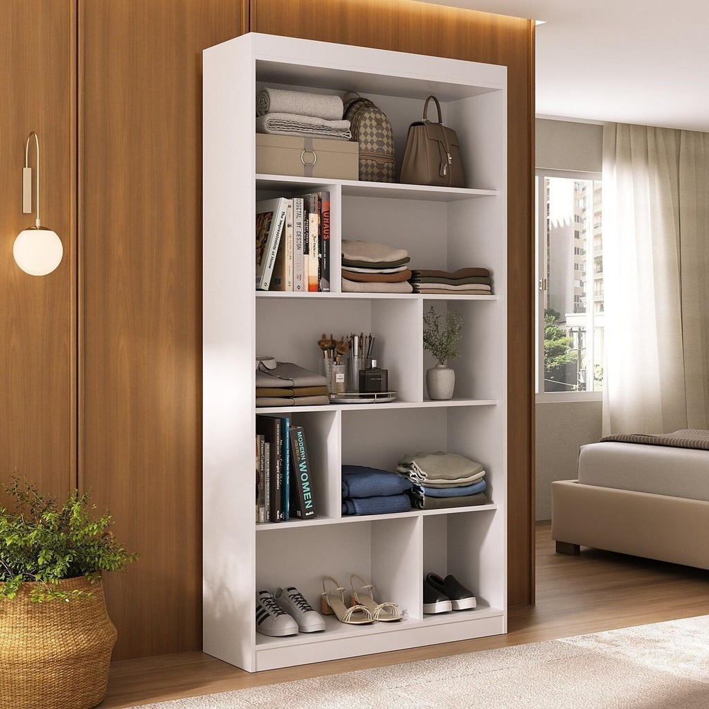 Estante para Quarto Artemis Espresso Móveis | Shopee Brasil