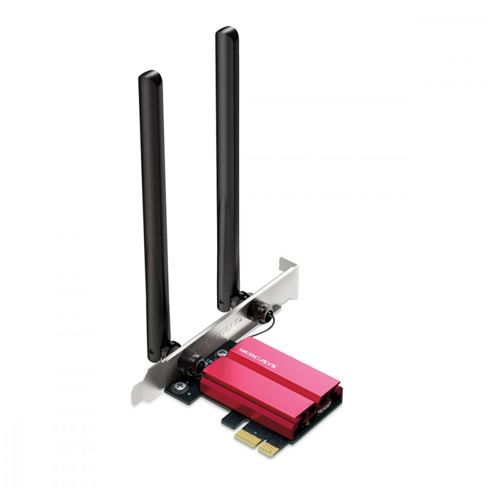 Adaptador PCIe com Wi-Fi 6E AXE5400 e Bluetooth 5.3