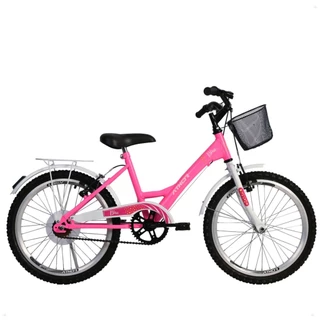 Bicicleta Infantil Aro 20 Feminina Bliss Athor 6 a 9 Anos Cestão Descanso Lateral em Oferta na Shopee