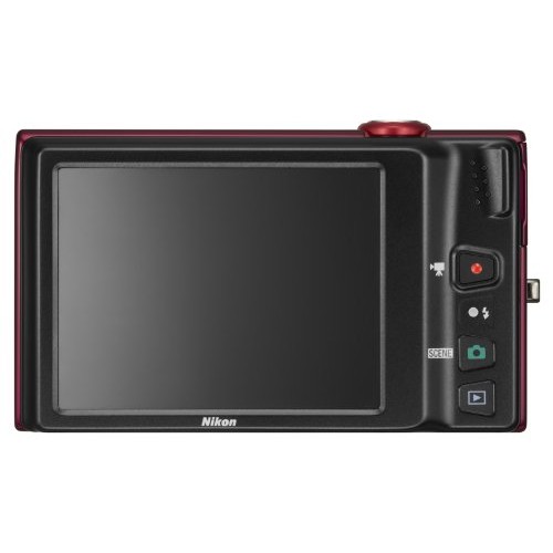 USED]Do Japão [Usado] Câmera digital Nikon COOLPIX S6100 Super Red