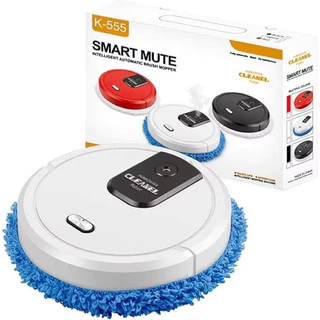 Robô Aspirador Smart K-555 Silencioso 3 em 1 Varre e Passa Pano Bivolt Automático