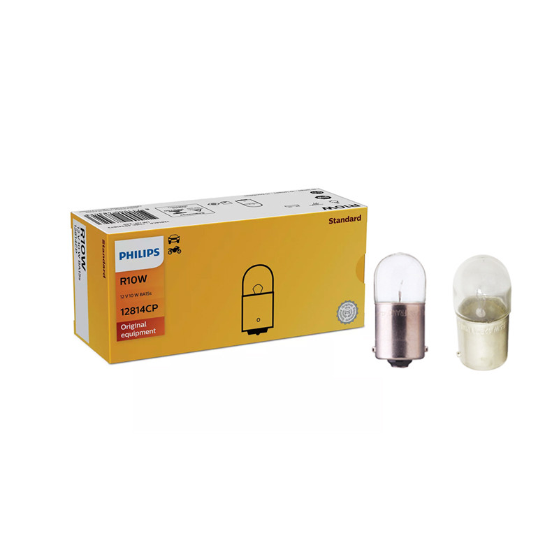 Philips R5W R10W 12821 12814 BA15s 12V Lâmpada Original Para Carro ...