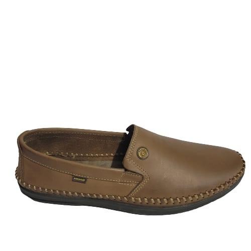 Mocassim Freeway Masculino Preto e Sesamo Ref:Logan-4