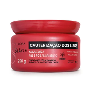 Máscara Capilar Siàge Cauterização dos Lisos 250g