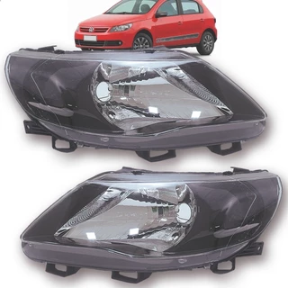 Farol Gol G5 2008 2010 2011 2012 Voyage Saveiro Mascara Negra