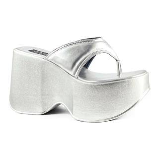 Sandália Tamanco Moda Flat Plataforma Anabela Salto Alto