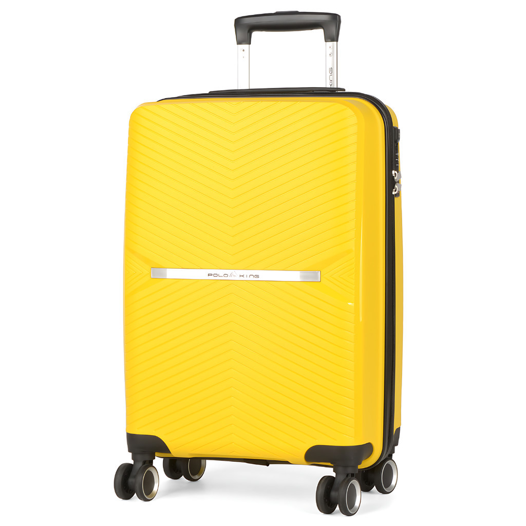 MALA DE VIAGEM MEDIA 23KG CADEADO TSA POLIPROPILENO AMARELO
