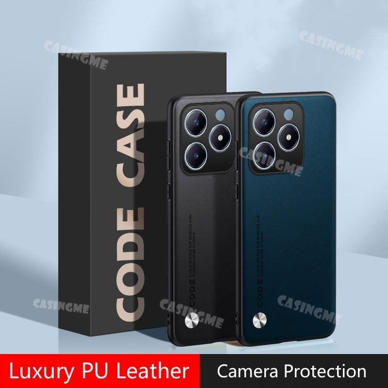 Realme C61 2024 Capas De Couro De Luxo De Pele Lisa Para Realmi C61 4G ...