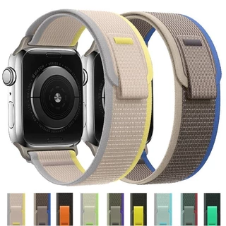 Pulseira novo Loop Trail compatível apple watch series 8 ultra 49mm 45 44 42 41 40 38 e smartwatch