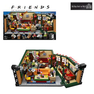 Variedade Criativa De Blocos De Construção , Amigáveis Central Perk 21319 , Brinquedos E Presentes Para Meninos Meninas