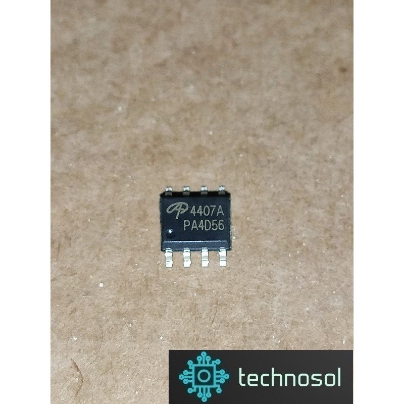 Ao4407a Ao 4407a 4407a Smd Sop8 (4 unidades) | Shopee Brasil