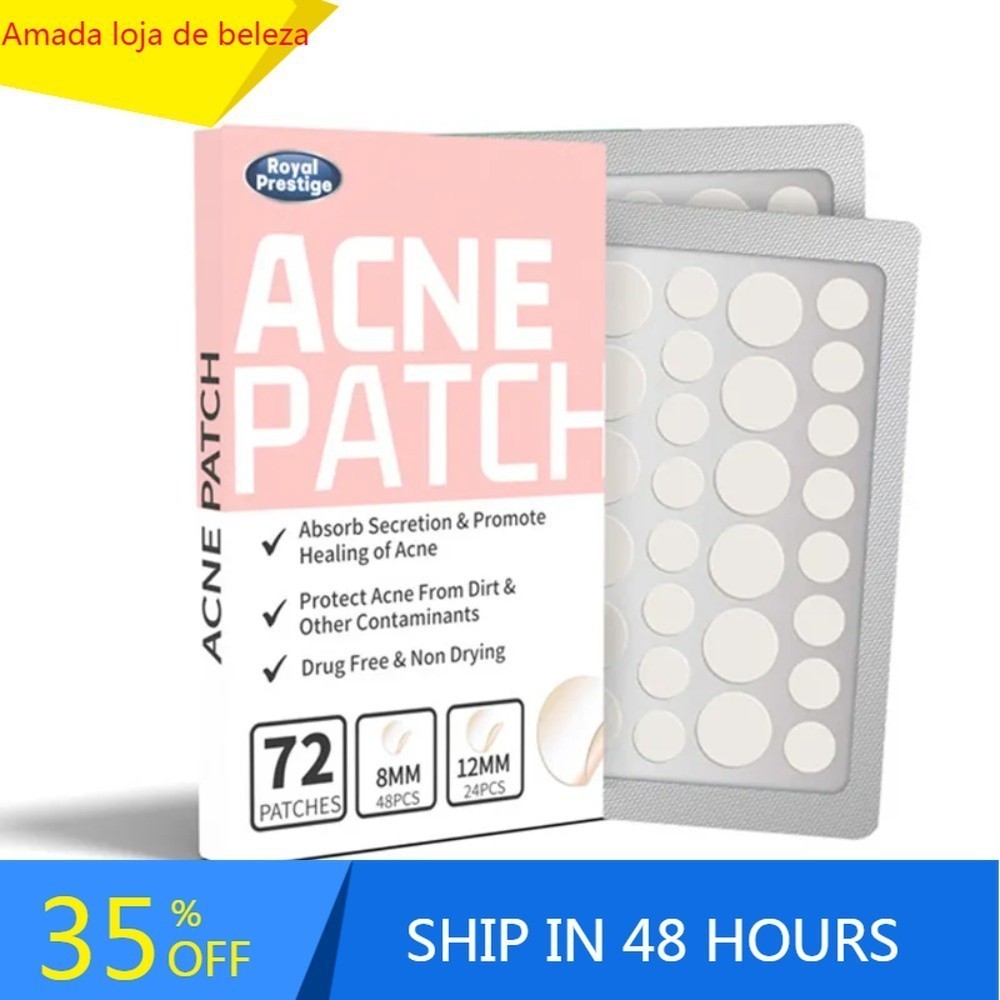 72/180Pcs Remoção De Adesivos Para Acne Bolhas Invisíveis Reparo De Marcas Anti-Hidrocolóides