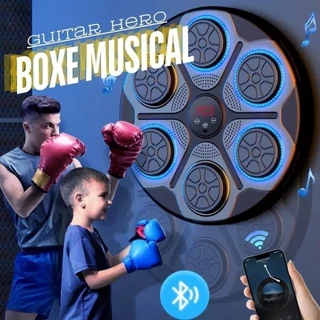 Máquina De Boxe Multicolor Inteligente De Música Equipamento De Parede Reação Eletrônica Altura Alvo Ajustável Treinamento Sanda
