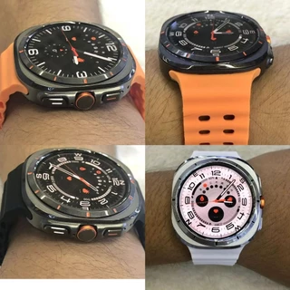 Novo Relógio Smartwatch Samsung Galaxy Watch Ultra 7 49mm Tamanho Smart Wireless Carregando Chamada Bluetooth Para Homem Mulher À Prova D'água