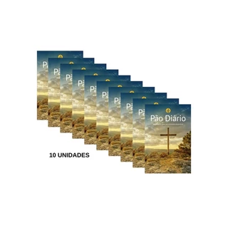 Kit 10 Livros Pão Diário | 90 reflexões para seu momento devocional | Capa Cruz | Publicações Pão Diário em Oferta na Shopee