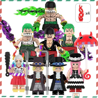 Presente Para Crianças DY Anime Série One Piece Figura Modelo De Montagem De Pequenas Partículas Brinquedos Em Bloco