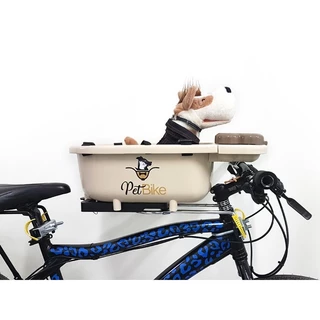 Cadeirinha Pet Para Bicicleta Bagageiro Pet Cachorro Gato Até 15 Kg