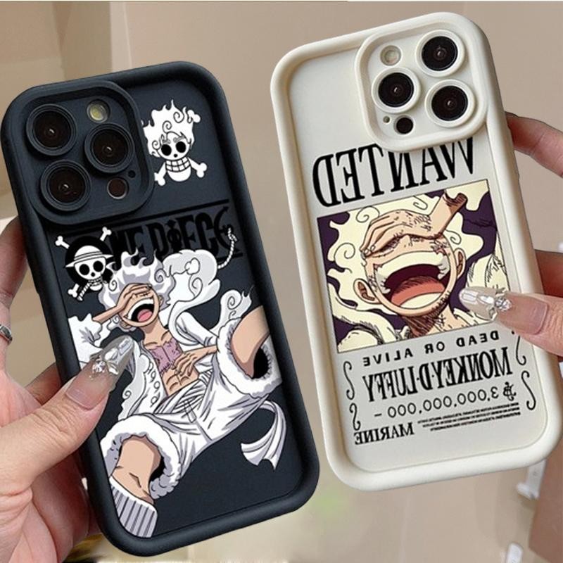One Piece Nica Luffy Wanted Capa Para IPhone 16 Pro Max 15 13 14 11 12 Mini 7 8 Plus X XS XR De Celular Macia E Legal Fosca Silicone À Prova De Choque