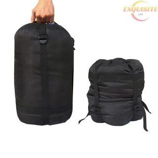 [EL] Saco De Dormir De Compressão À Prova D'água Ao Ar Livre Capa Esportiva Material Bolsa De Transporte De Armazenamento Para Caminhadas Trave Novo