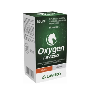 Oxygen 500ml Termogênico Equinos Resistência e Força Lavizoo