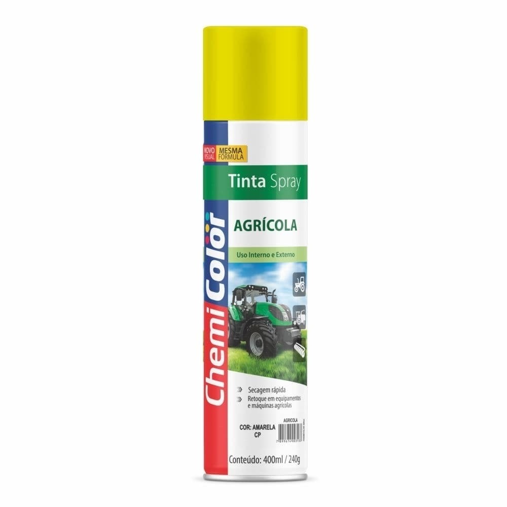 Pintura Azul Brillante Para Maquinaria Agrícola - 1 Litro