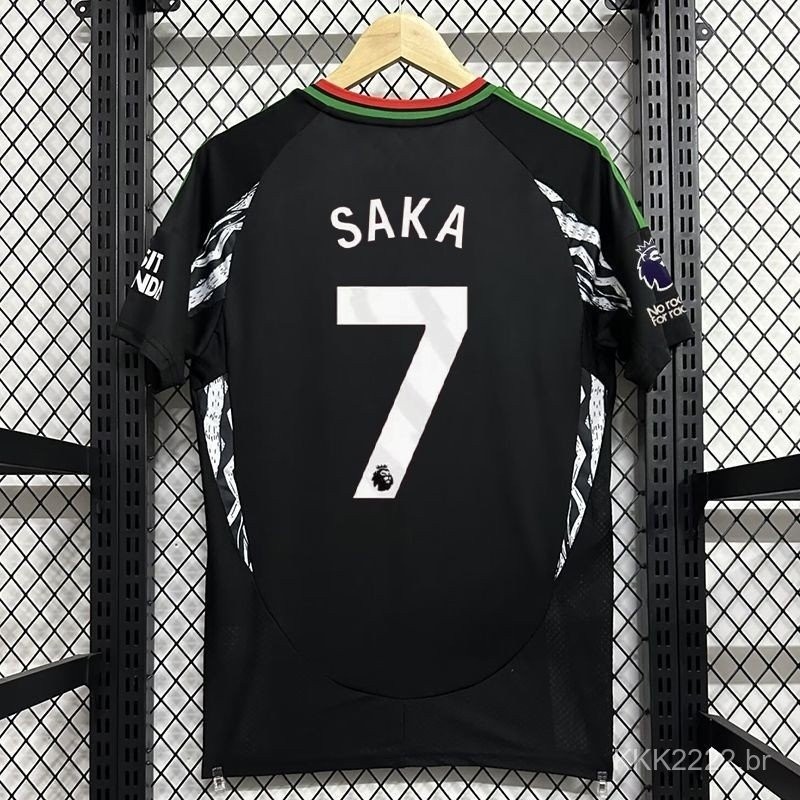 Nike Maillot Angleterre Saka 7 extérieur 2024-2025 (flocage officiel
