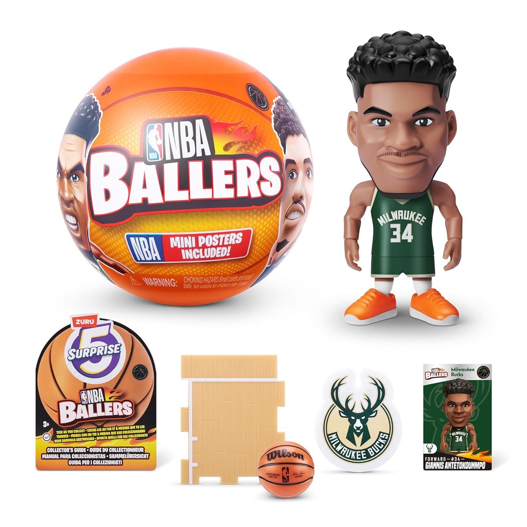 豪奢な Nba Brasil Shopee | Zuru Colecionável Surprises 5 Ballers ファングッズ