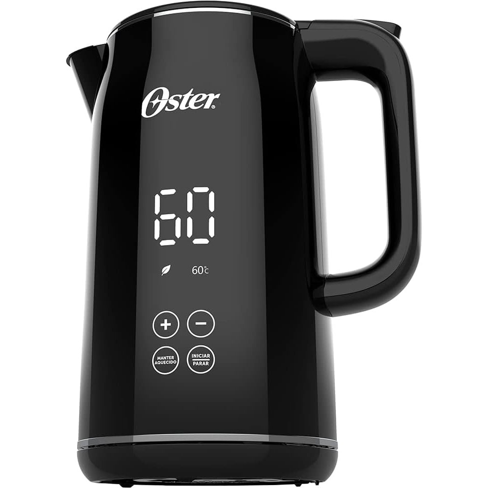 Chaleira Digital Oster Black 1,7L com Controle de Temperatura OCEL-920 ...