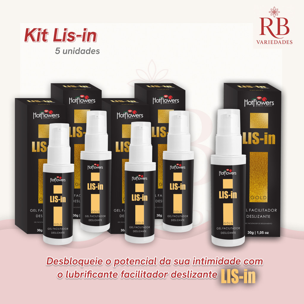 Kit Lis in - 5 Unidades | Shopee Brasil