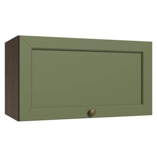 Armário Aéreo 60 cm 1 Porta Basculante Rustic/Verde Vik Madesa em Oferta na Shopee