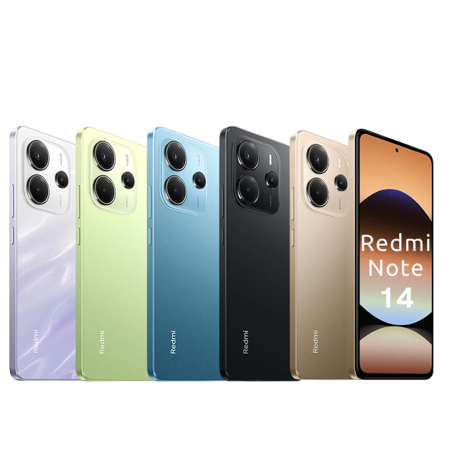 Celular Xiaomi Redmi Note 14 4G 256gb ou 128gb Versão Global Original (COM CAPINHA E PELÍCULA)