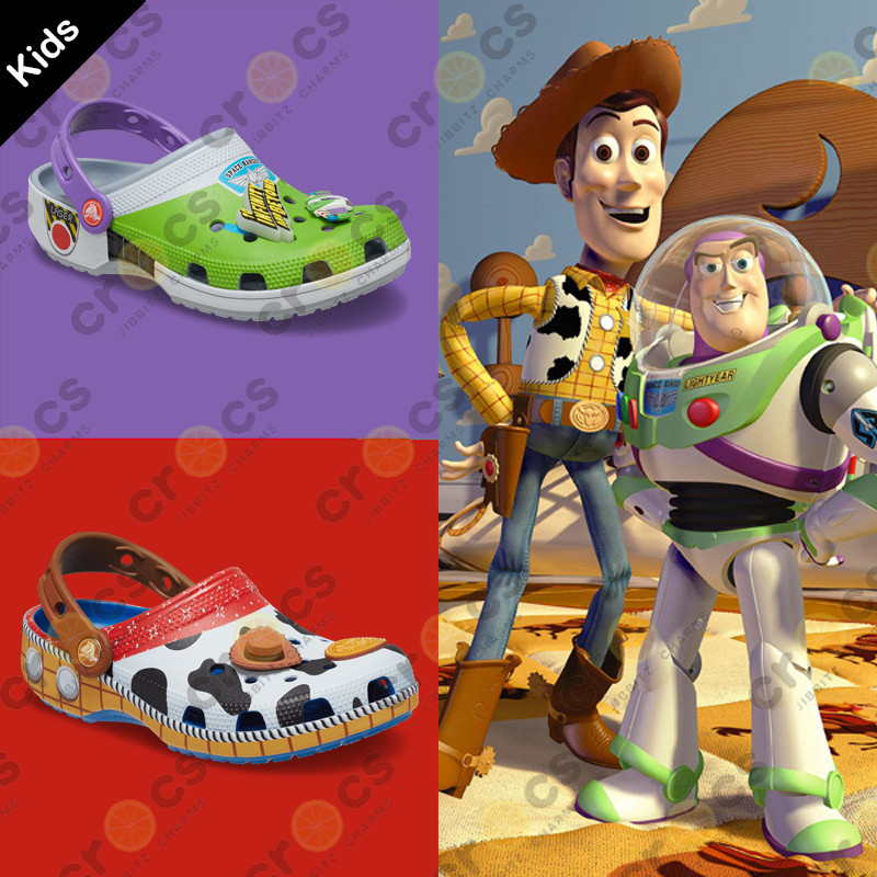 Crocs Kids Toy Story BUZZ LIGHTYEAR E Xerife Clássico # 209545