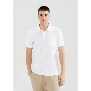 Camisa Polo Básica Masculina Em Piquet Com Bolso em Oferta na Shopee