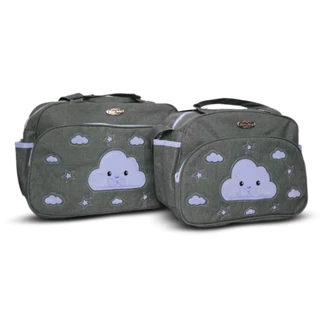 Kit Sacola Maternidade Infantil Com Frasqueira Mave Baby em Oferta na Shopee